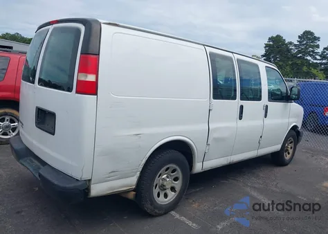 2014 Chevrolet Express 1500 Work Van из США, поврежденный, VIN 1GCSGAFX3E1109746